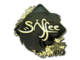 Artwork for Sticker | saffee (Gold) | Rio 2022