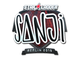 Artwork for Sticker | SANJI (Foil) | Berlin 2019