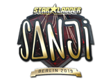 Artwork for Sticker | SANJI (Gold) | Berlin 2019