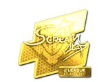 Artwork for Sticker | ScreaM (Gold) | Atlanta 2017