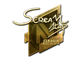 Sticker | ScreaM (Gold) | Boston 2018