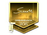 Artwork for Sticker | ScreaM (Gold) | Cluj-Napoca 2015
