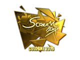Artwork for Sticker | ScreaM (Gold) | Cologne 2016