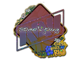 Artwork for Sticker | sdy (Glitter) | Rio 2022
