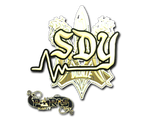 Artwork for Sticker | sdy (Gold) | Paris 2023