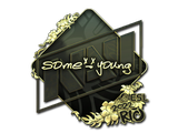 Artwork for Sticker | sdy (Gold) | Rio 2022