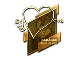 Sticker | seang@res (Gold) | Boston 2018