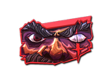 Artwork for Sticker | Seeing Red (Foil)