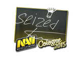 Sticker | seized | Cologne 2015