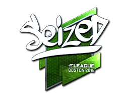 Sticker | seized | Boston 2018