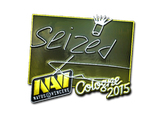 Artwork for Sticker | seized (Foil) | Cologne 2015
