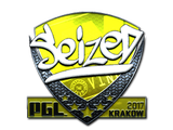 Artwork for Sticker | seized (Foil) | Krakow 2017