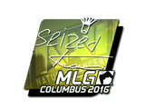 Artwork for Sticker | seized (Foil) | MLG Columbus 2016