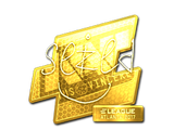 Artwork for Sticker | seized (Gold) | Atlanta 2017