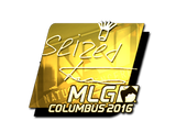 Artwork for Sticker | seized (Gold) | MLG Columbus 2016