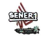 Artwork for Sticker | SENER1 (Glitter) | Antwerp 2022