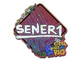 Artwork for Sticker | SENER1 (Glitter) | Rio 2022
