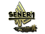 Artwork for Sticker | SENER1 (Gold) | Antwerp 2022