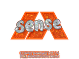 Artwork for Sticker | sense (Glitter) | Copenhagen 2024