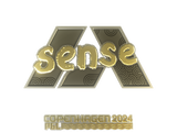 Artwork for Sticker | sense (Gold) | Copenhagen 2024