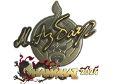 Artwork for Sticker | Senzu (Gold) | Shanghai 2024