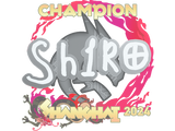 Artwork for Sticker | sh1ro (Champion) | Shanghai 2024