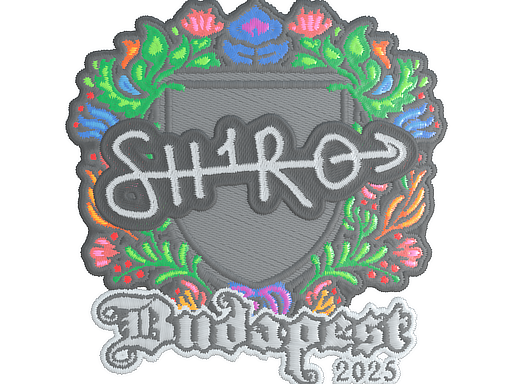 Sticker | sh1ro | Budapest 2025