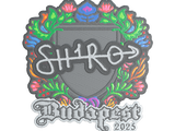 Artwork for Sticker | sh1ro (Embroidered) | Budapest 2025