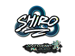 Sticker | sh1ro | Antwerp 2022