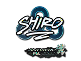 Artwork for Sticker | sh1ro (Glitter) | Antwerp 2022