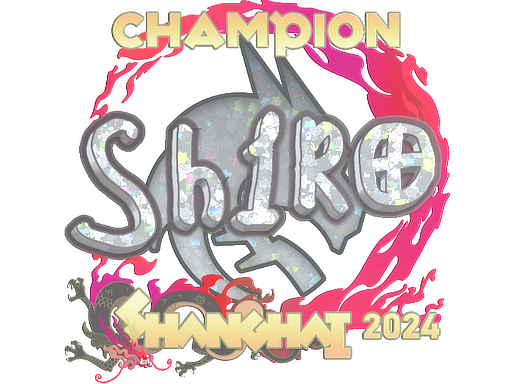 Sticker | sh1ro (Glitter, Champion) | Shanghai 2024