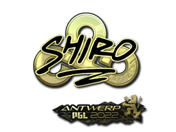 Sticker | sh1ro | Antwerp 2022