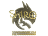 Artwork for Sticker | sh1ro (Gold) | Copenhagen 2024