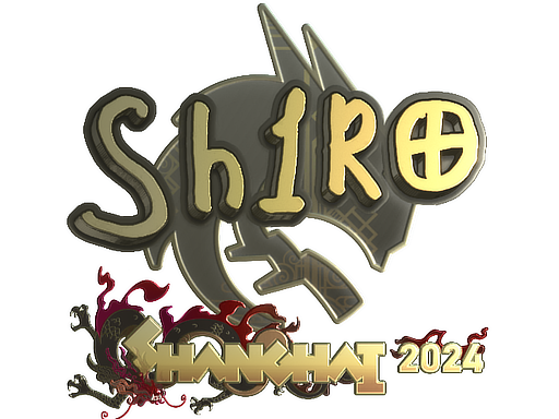Sticker | sh1ro (Gold) | Shanghai 2024