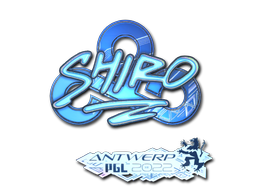 Sticker | sh1ro | Antwerp 2022