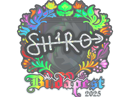 Sticker | sh1ro | Budapest 2025
