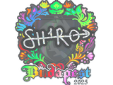 Artwork for Sticker | sh1ro (Holo) | Budapest 2025