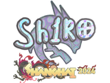Artwork for Sticker | sh1ro (Holo) | Shanghai 2024