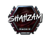 Artwork for Sticker | ShahZaM (Foil) | London 2018