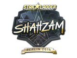 Artwork for Sticker | ShahZaM (Gold) | Berlin 2019