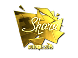 Sticker | Shara (Gold) | Cologne 2016