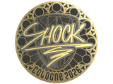 Sticker | SHOCK (Gold) | Cologne 2026