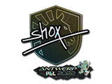 Artwork for Sticker | shox (Glitter) | Antwerp 2022