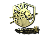 Artwork for Sticker | shox (Gold) | Antwerp 2022