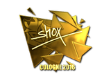 Artwork for Sticker | shox (Gold) | Cologne 2016