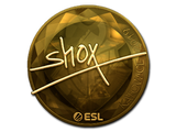 Artwork for Sticker | shox (Gold) | Katowice 2019