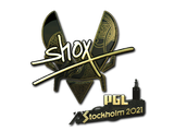 Artwork for Sticker | shox (Gold) | Stockholm 2021