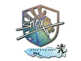 Artwork for Sticker | shox (Holo) | Antwerp 2022