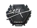 Artwork for Sticker | shox | London 2018
