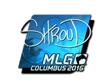 Artwork for Sticker | shroud (Foil) | MLG Columbus 2016